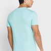 Tricouri verde Ralph Lauren Essential Crew Gate pentru bărbați