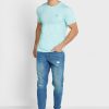 Tricouri verde Ralph Lauren Essential Crew Gate pentru bărbați