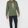 Tricouri verde Ralph Lauren Graphic Crew Gate pentru bărbați Tricouri verde Ralph Lauren Graphic Crew Gate pentru bărbați
