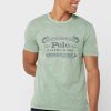 Tricouri verzi cu logo Ralph Lauren pentru bărbați Tricouri verzi cu logo Ralph Lauren pentru bărbați