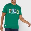 Tricouri verzi cu logo Ralph Lauren pentru bărbați Tricouri verzi cu logo Ralph Lauren pentru bărbați