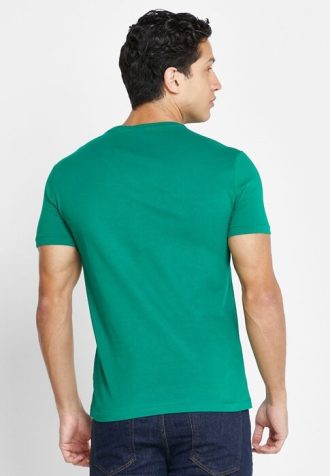 Tricouri verzi cu logo Ralph Lauren pentru bărbați
