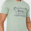 Tricouri verzi cu logo Ralph Lauren pentru bărbați Tricouri verzi cu logo Ralph Lauren pentru bărbați