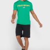 Tricouri verzi cu logo Ralph Lauren pentru bărbați