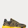 Verzi / Camo pentru bărbați Ralph Lauren Jogger Suede & Pantofi Camo Ripstop Verzi / Camo pentru bărbați Ralph Lauren Jogger Suede & Pantofi Camo Ripstop