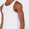 Vestă albă pentru bărbați Ralph Lauren Essential Crew Neck Vestă albă pentru bărbați Ralph Lauren Essential Crew Neck