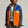 Vestă din lână periată, multicoloră, pentru bărbați, Ralph Lauren Vestă din lână periată, multicoloră, pentru bărbați, Ralph Lauren