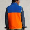 Vestă din lână periată, multicoloră, pentru bărbați, Ralph Lauren Vestă din lână periată, multicoloră, pentru bărbați, Ralph Lauren