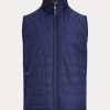 Vestă pentru bărbați Ralph Lauren Hybrid Mockneck pentru bărbați Vestă pentru bărbați Ralph Lauren Hybrid Mockneck pentru bărbați